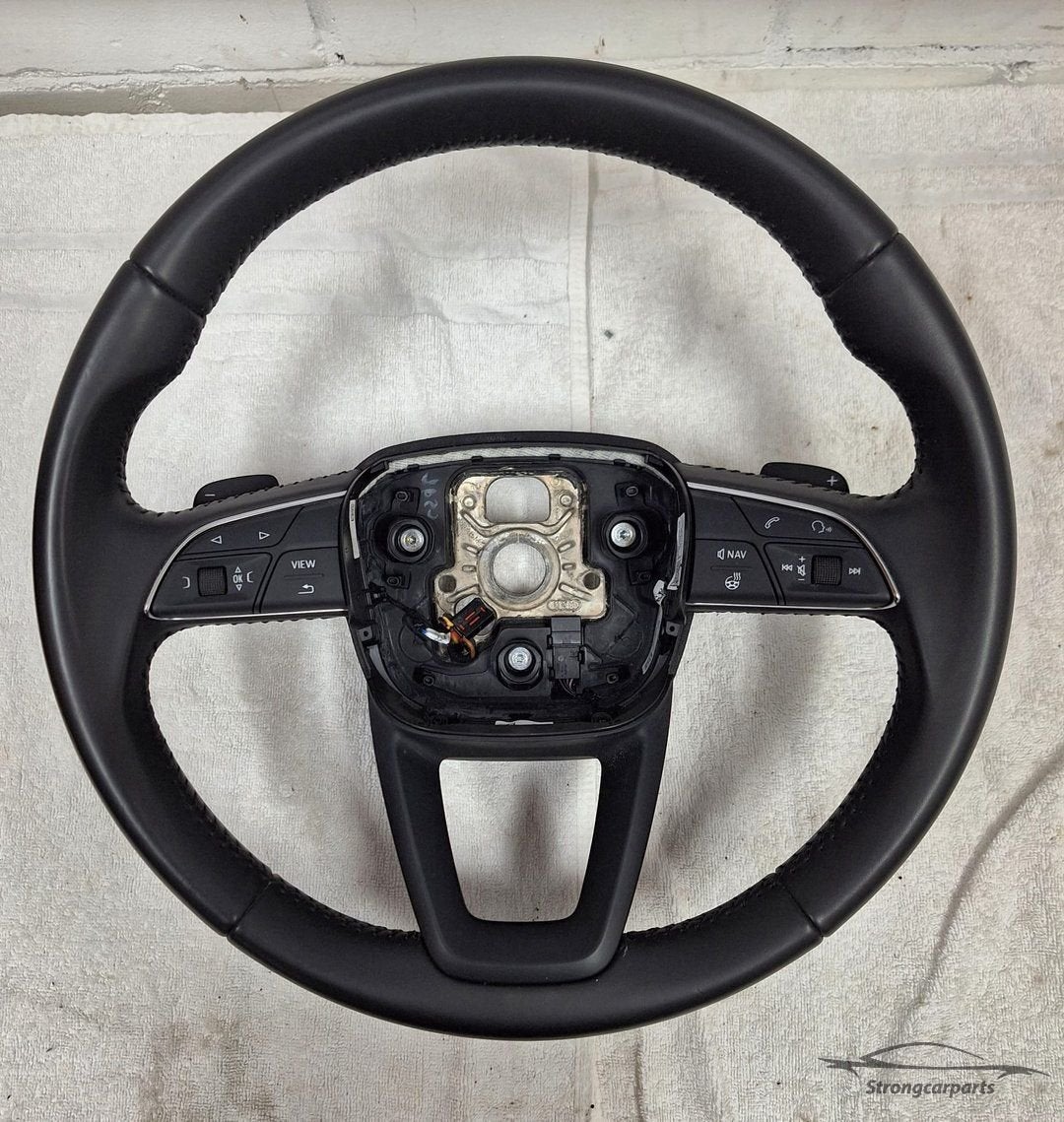 MF Leder Stuurwiel Audi A4 8W B9 A5 F5 8W0419091DS Verwarmba, Auto-onderdelen, Interieur en Bekleding, Gebruikt, -, -, -