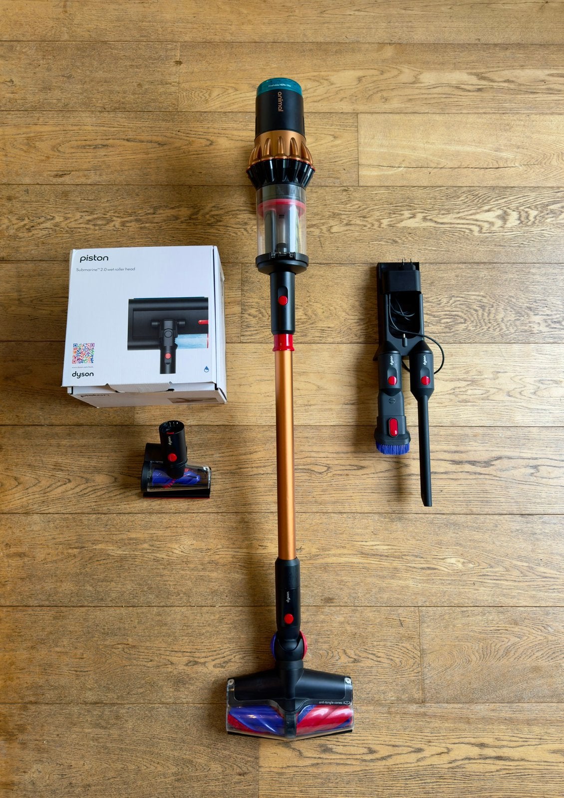 NIEUWSTAAT Dyson V16 Piston Animal Submarine 14 MND GARANTIE, Witgoed en Apparatuur, Ophalen of Verzenden, Zo goed als nieuw