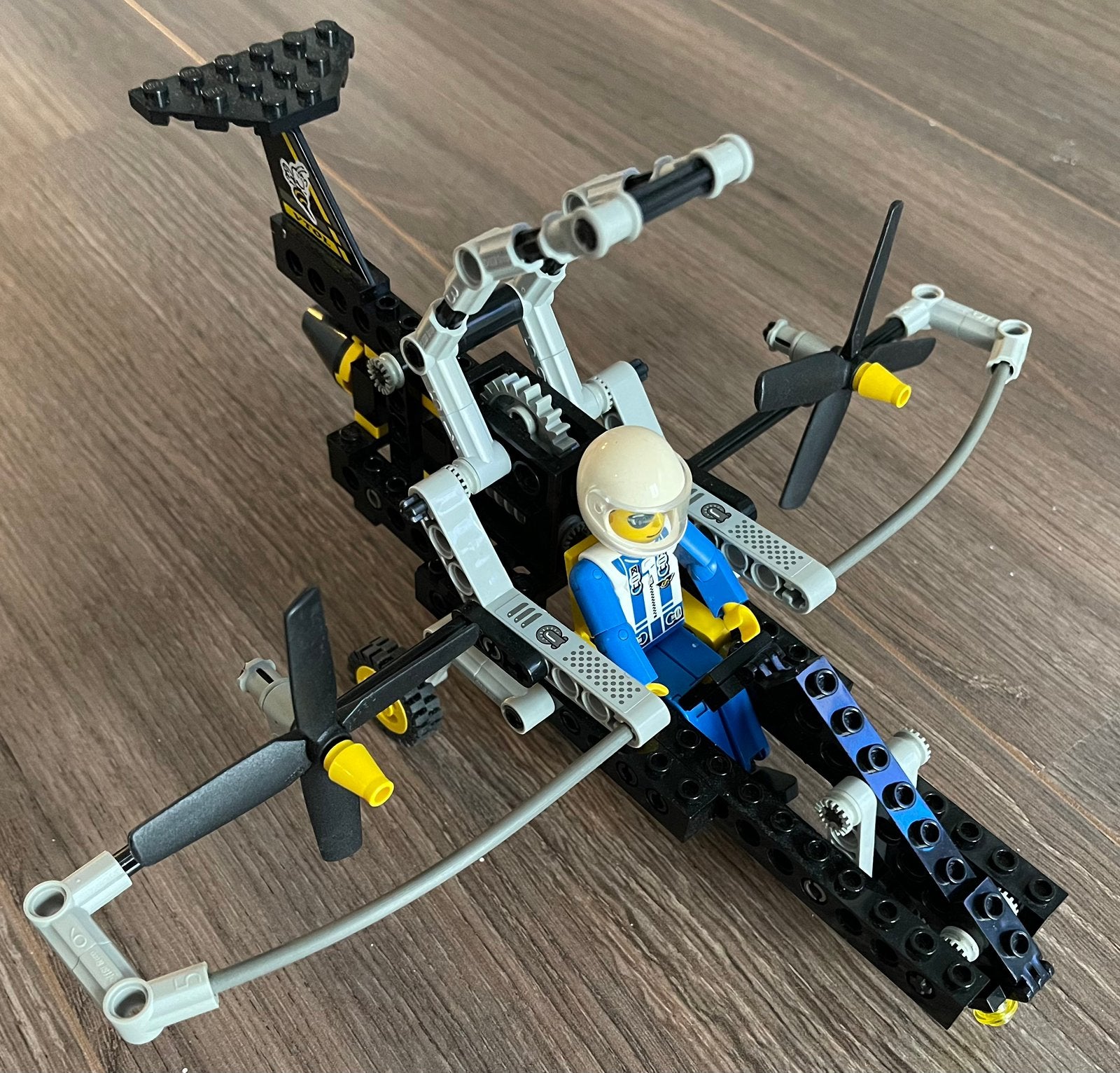 Lego VTOL 8222, Gebruikt, Lego, Ophalen of Verzenden, Technic