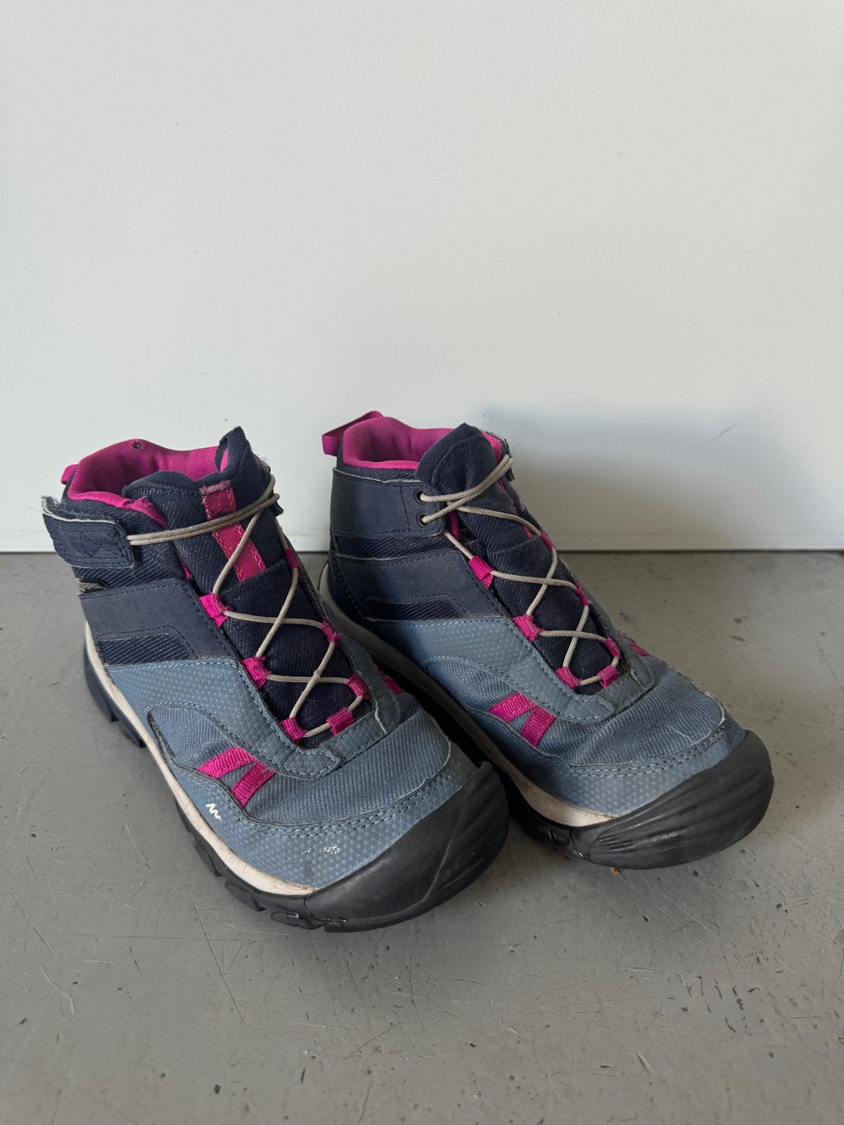 Quechua Crossrock wandelschoenen maat 33, Ophalen of Verzenden, Gedragen, Blauw, Wandelschoenen