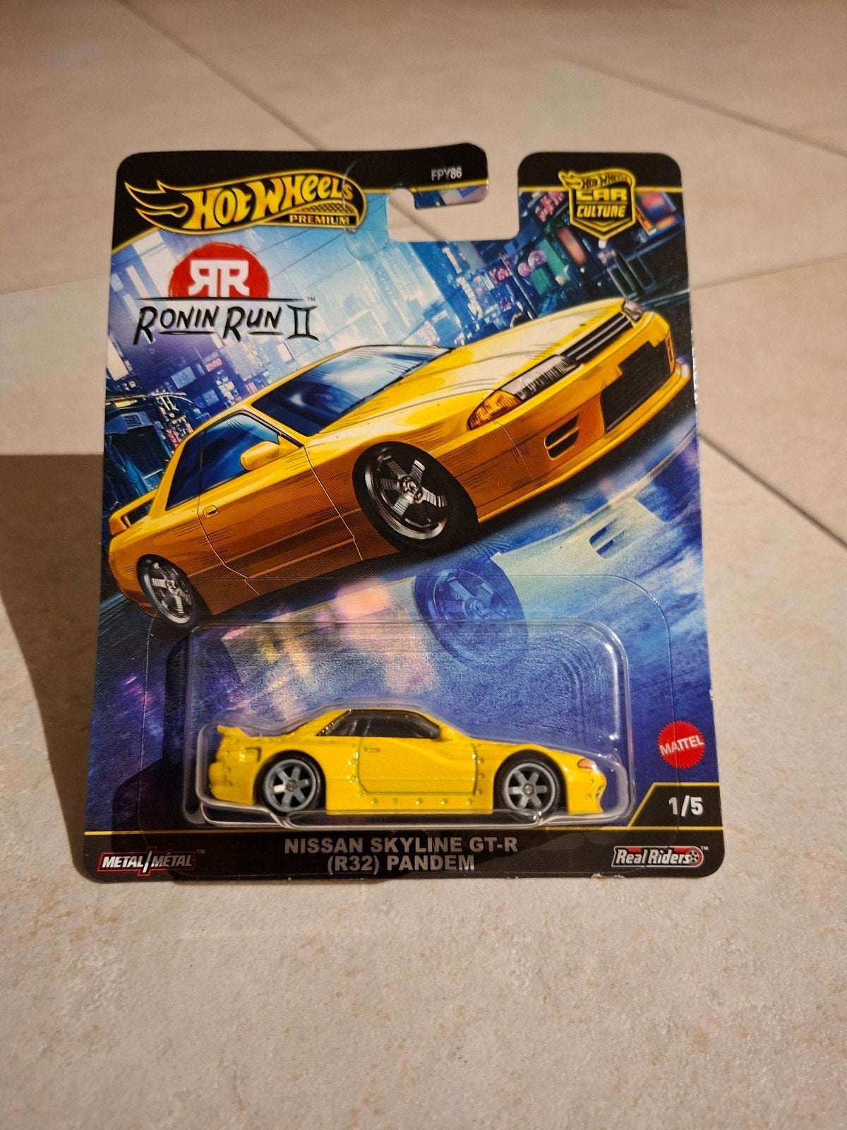 Hot Wheels Premium Nissan Skyline GT-R (R32) Pandem, Ophalen of Verzenden, Nieuw, Auto