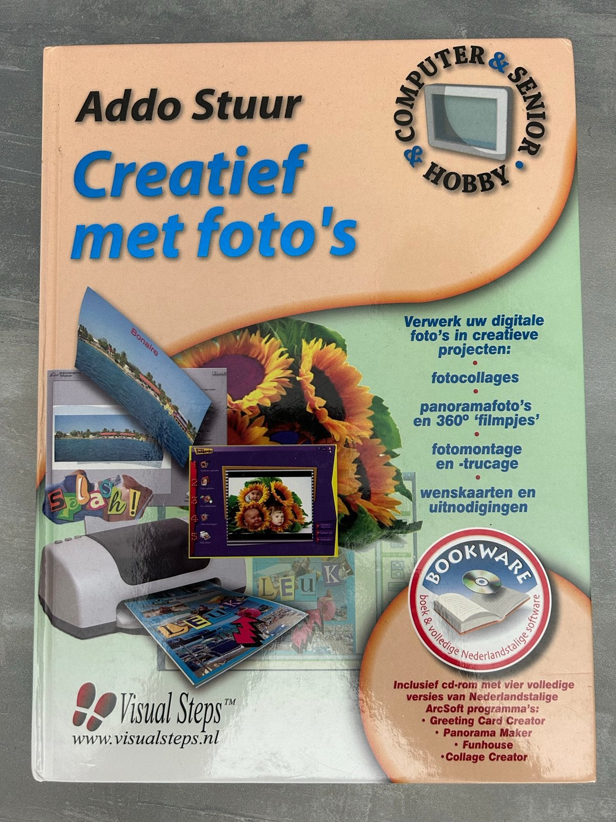 Addo Stuur Creatief met foto's - Computer & Senior Hobby, Ophalen of Verzenden, Zo goed als nieuw, Fotografie algemeen