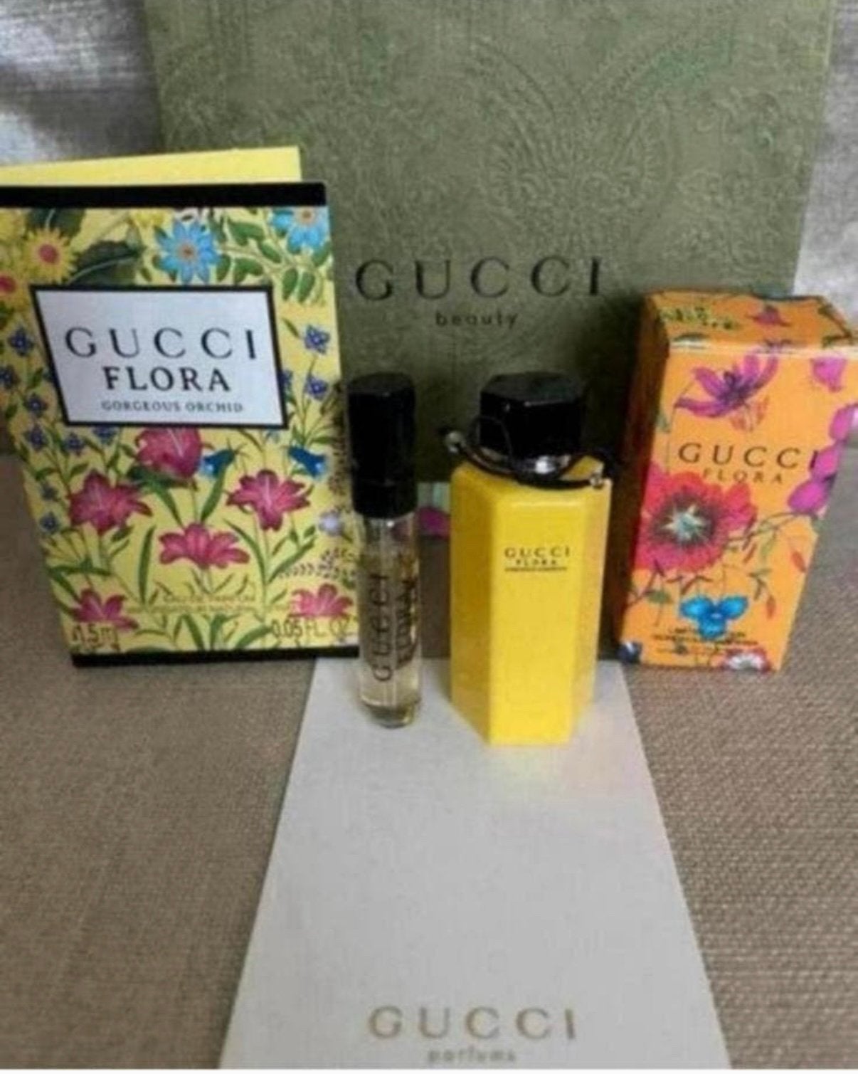Miniatuur Gucci Flora Gorgeous Gardenia Magnolia edt 5 ml,, Verzenden, Nieuw, Miniatuur, Gevuld