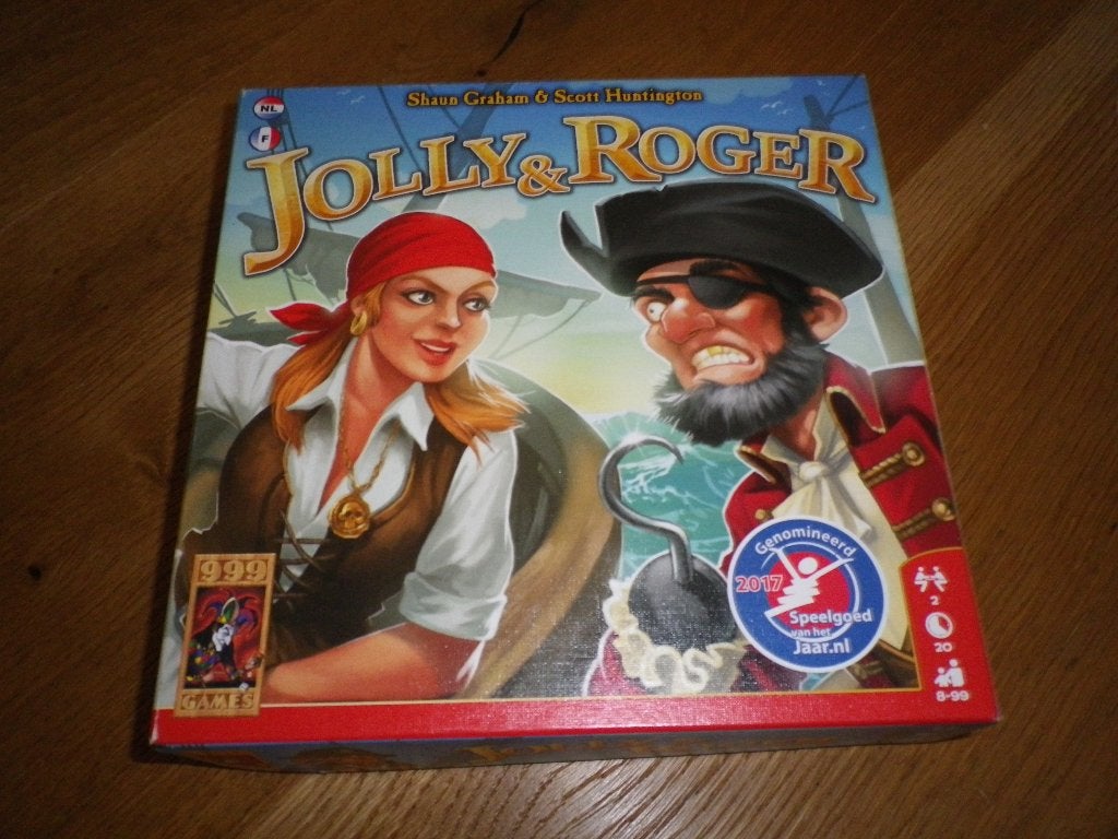 Jolly en Roger 999 spel, Ophalen, Zo goed als nieuw, 999 Games