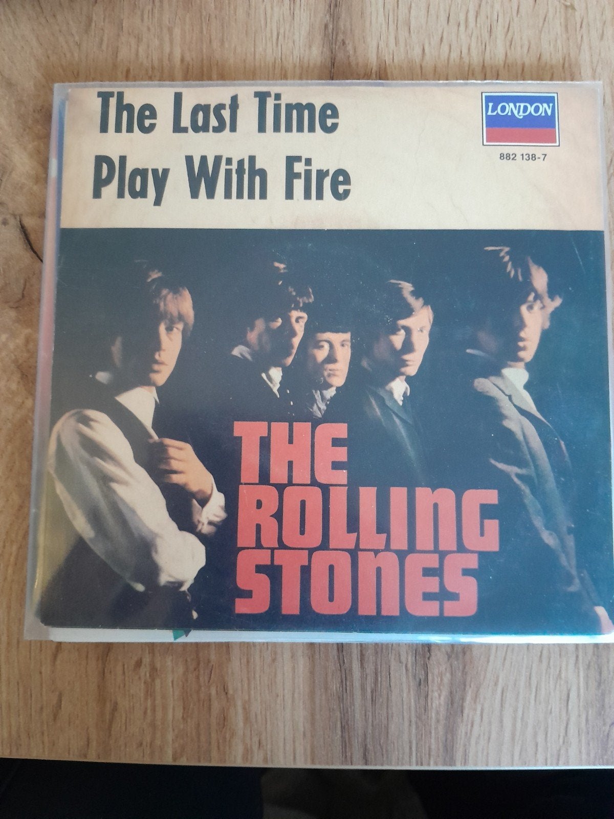 the rolling stones 7inch last time, Ophalen of Verzenden, Zo goed als nieuw, Pop
