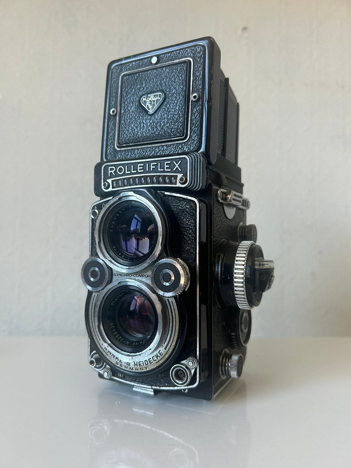 Rollei Rolleiflex Carl Zeiss Planar 75mm F3.5, Ophalen of Verzenden, Zo goed als nieuw, Spiegelreflex, Overige Merken