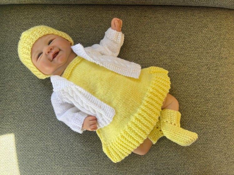Reborn setje maat 50, Ophalen of Verzenden, Nieuw, Kleertjes