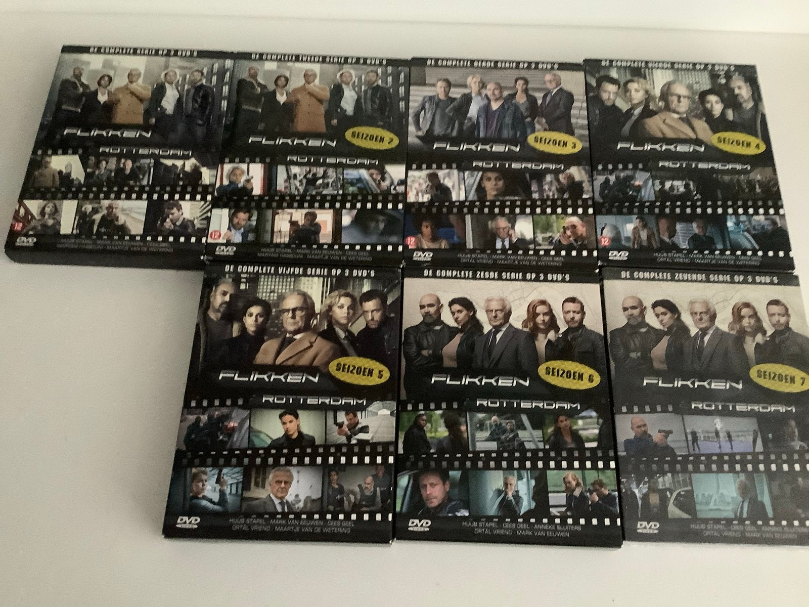 Flikken Rotterdam Seizoenen 1-7 DVD Boxset - Complete Serie, Ophalen, Misdaad, Nederlands, Zo goed als nieuw
