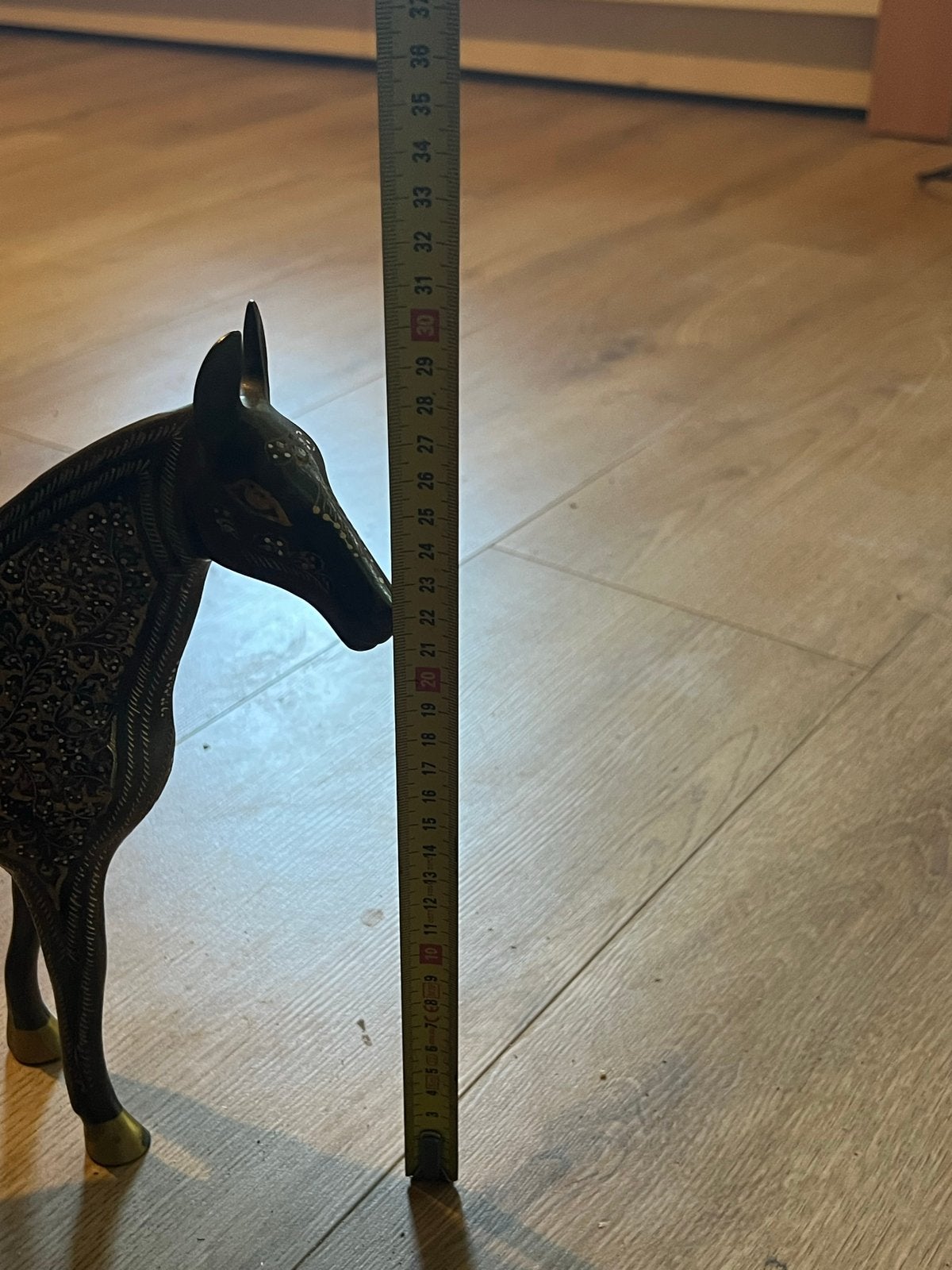 Metalen bronzen decoratief paard, Ophalen of Verzenden