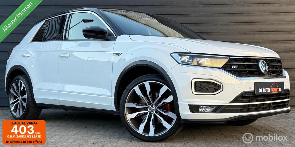 Volkswagen T-Roc 2.0 TSI 4Motion R-Line Sport Viritual/LED/A, Auto's, Automaat, Gebruikt, Wit, 14 km/l