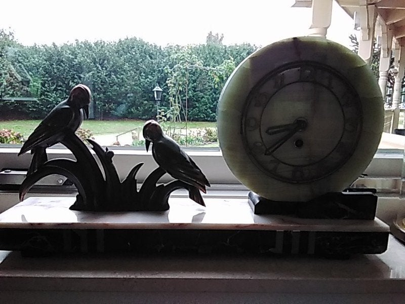 Antieke klok., Ophalen