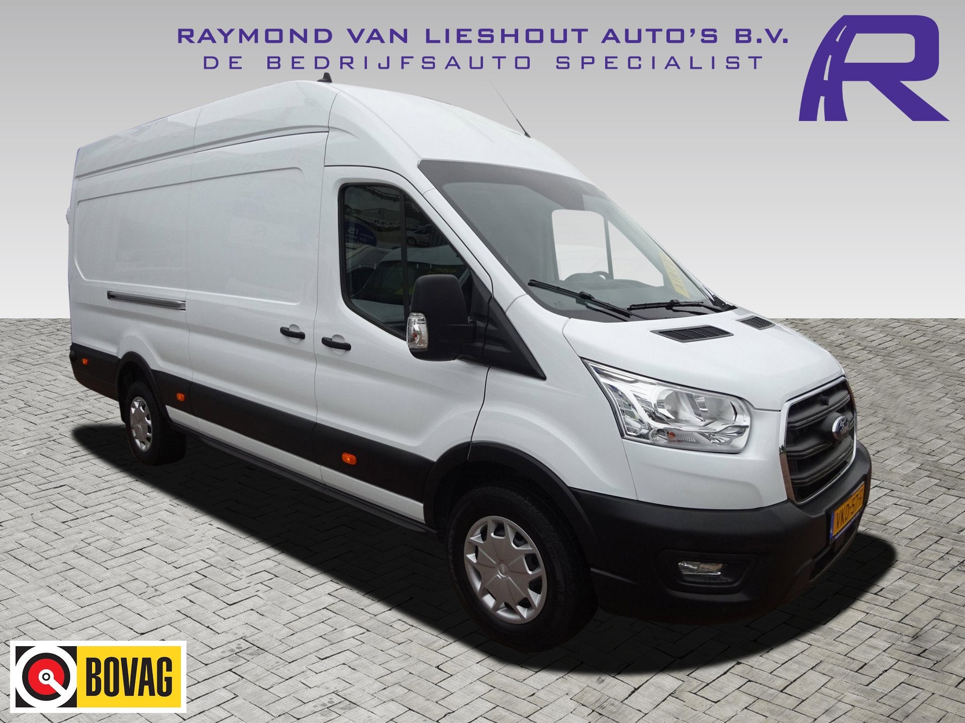 Ford Transit 350 2.0 TDCI L4H3 Trend RWD AIRCO 3 ZITPLAATSEN, Auto's, 13 km/l, Dealer onderhouden, 4 cilinders, Wit