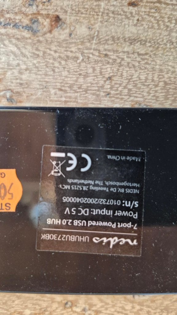 USB Hub, Ophalen of Verzenden, Nieuw