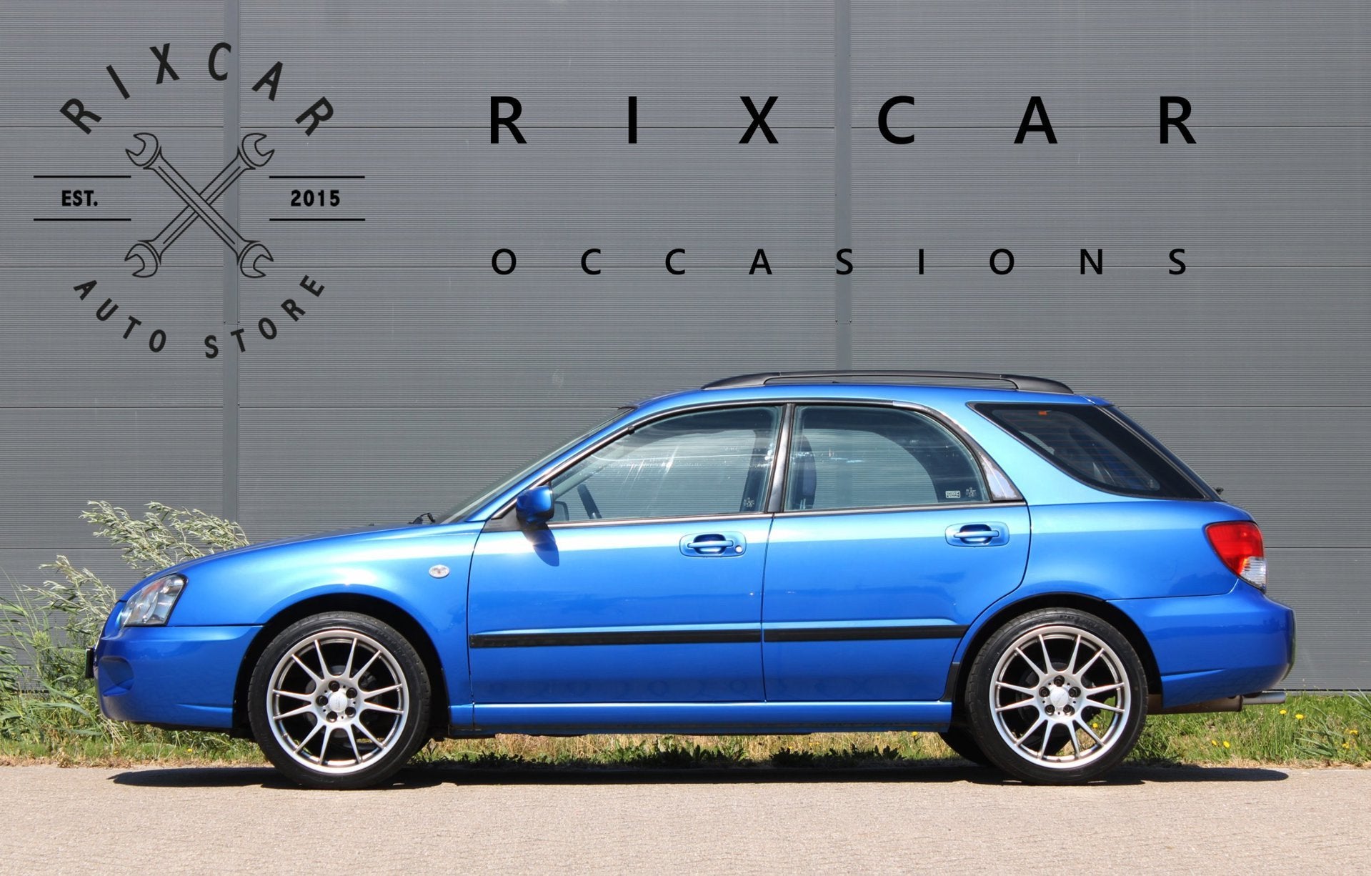 Subaru Impreza Plus 1.6 TS AWD CruiseControl Airco 18INCH !N, Auto's, Stof, Gebruikt, Zwart, Blauw