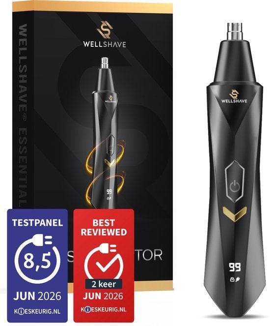 Neustrimmer - Wenkbrauw  en Oorhaar trimmer - GRATIS BEZORGD, Verzenden, Nieuw, Gehele gezicht