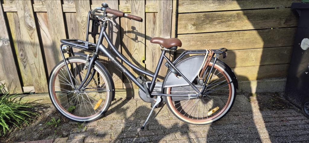 Popal Daily Dutch Basic kinderfiets - Grijs, Fietsen en Brommers, Fietsen | Kinderfietsjes, Ophalen, Gebruikt