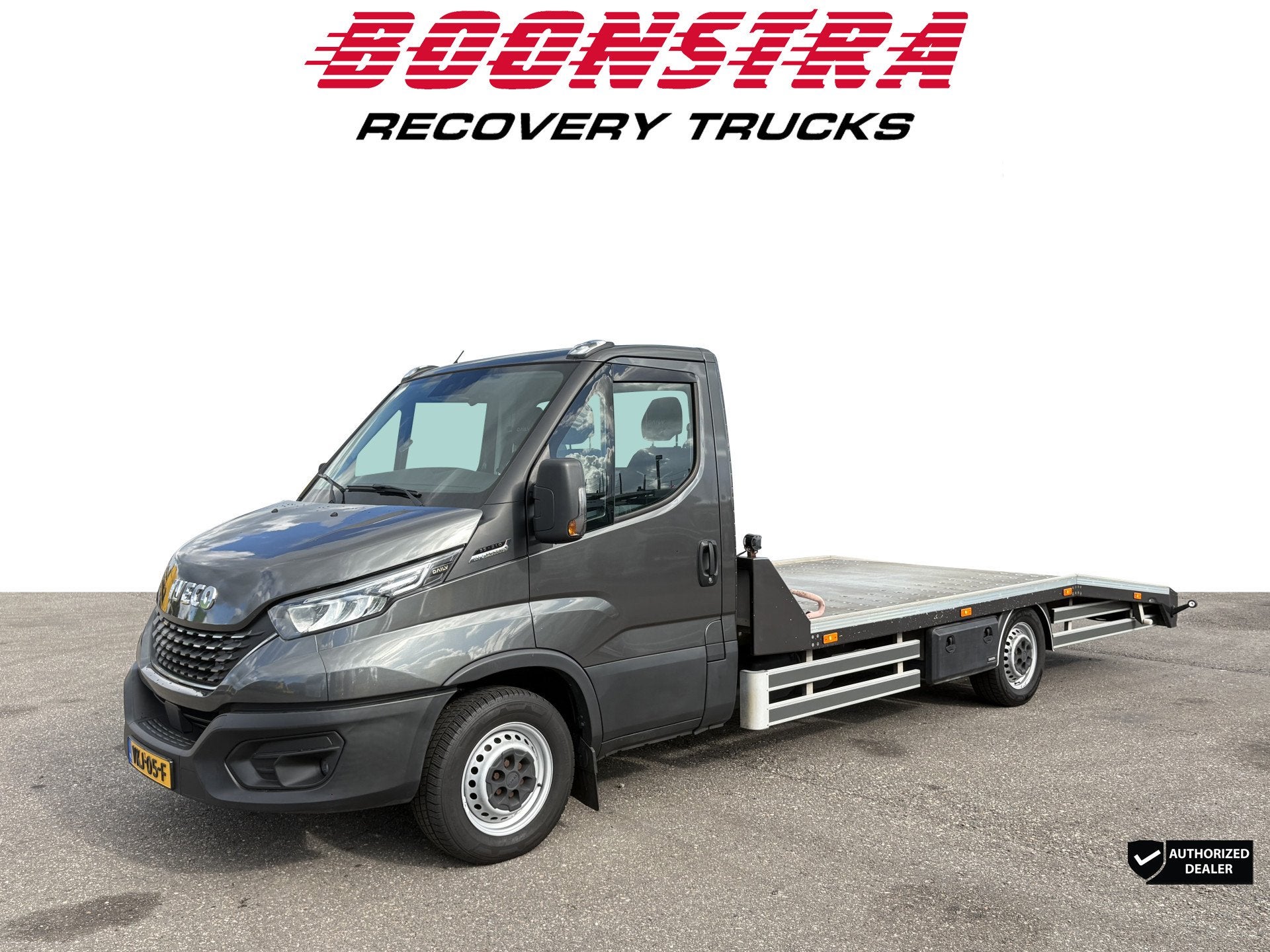 Iveco Daily 35S21 3.0 Hi-Matic Autotransporter Clima Lier Lu, Auto's, Bestelauto's, Automaat, Gebruikt, Euro 6, 4 cilinders