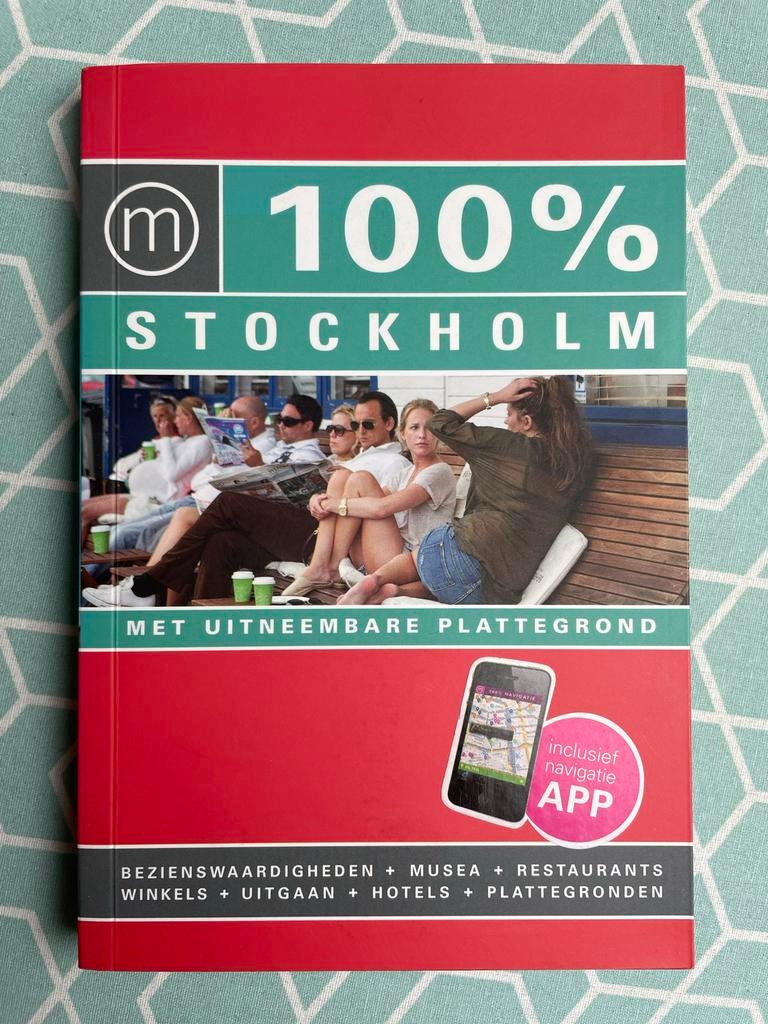 100% Stockholm Reisgids, Overige merken, Europa, Ophalen of Verzenden, Zo goed als nieuw
