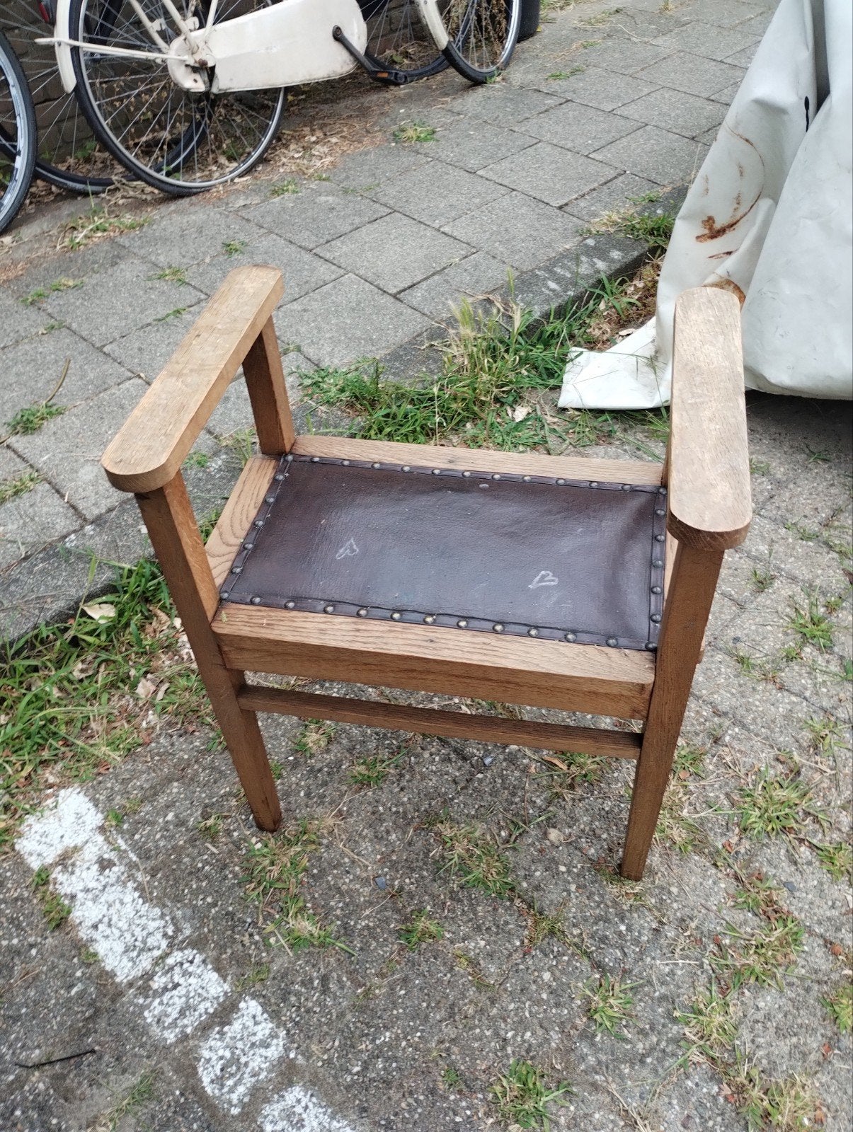 antiek bankje, Antiek en Kunst, Ophalen