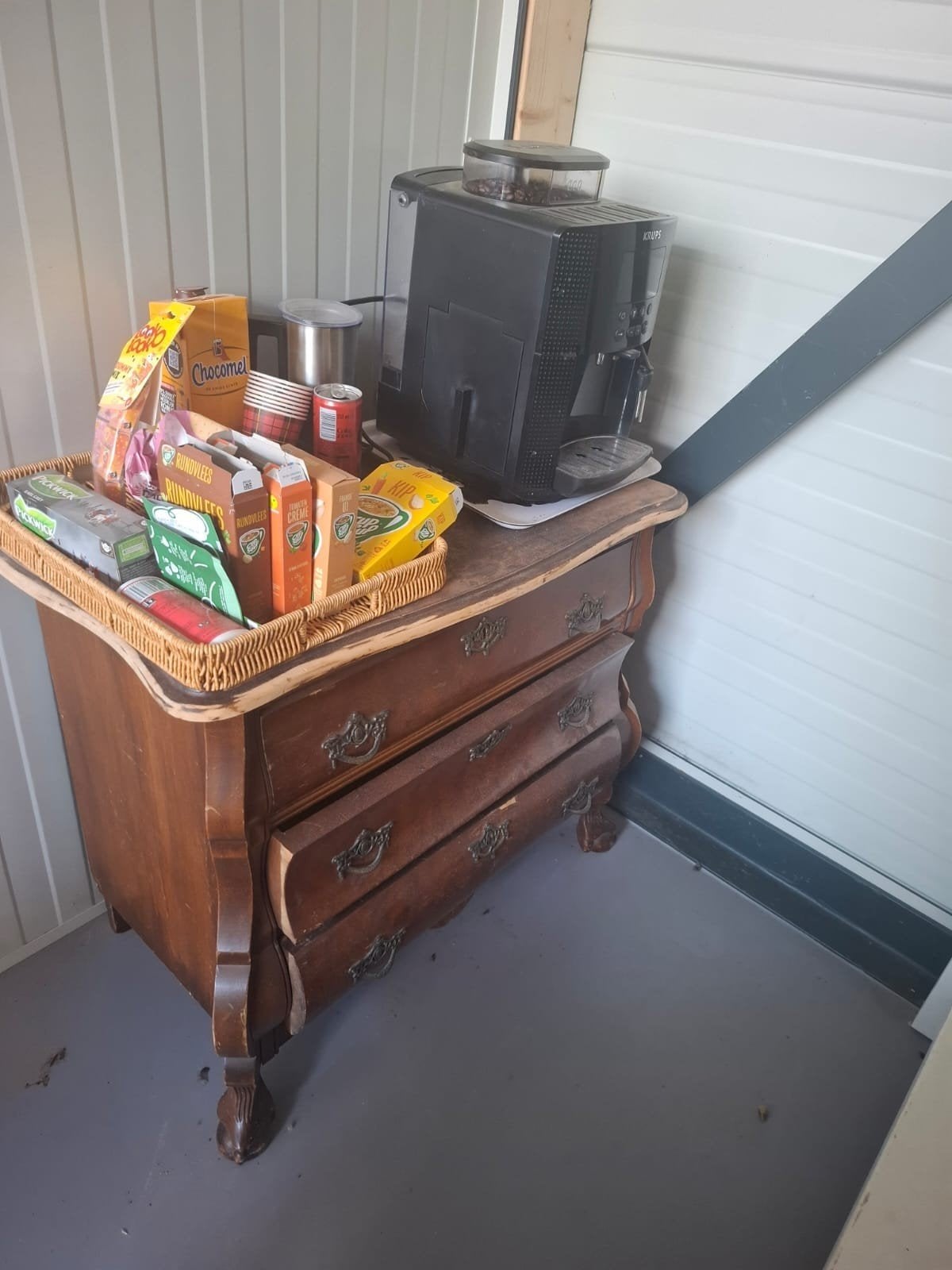 2x Antieke commode/dressoir - opknapper, Ophalen, Gebruikt, 100 tot 150 cm, Antiek, Barok