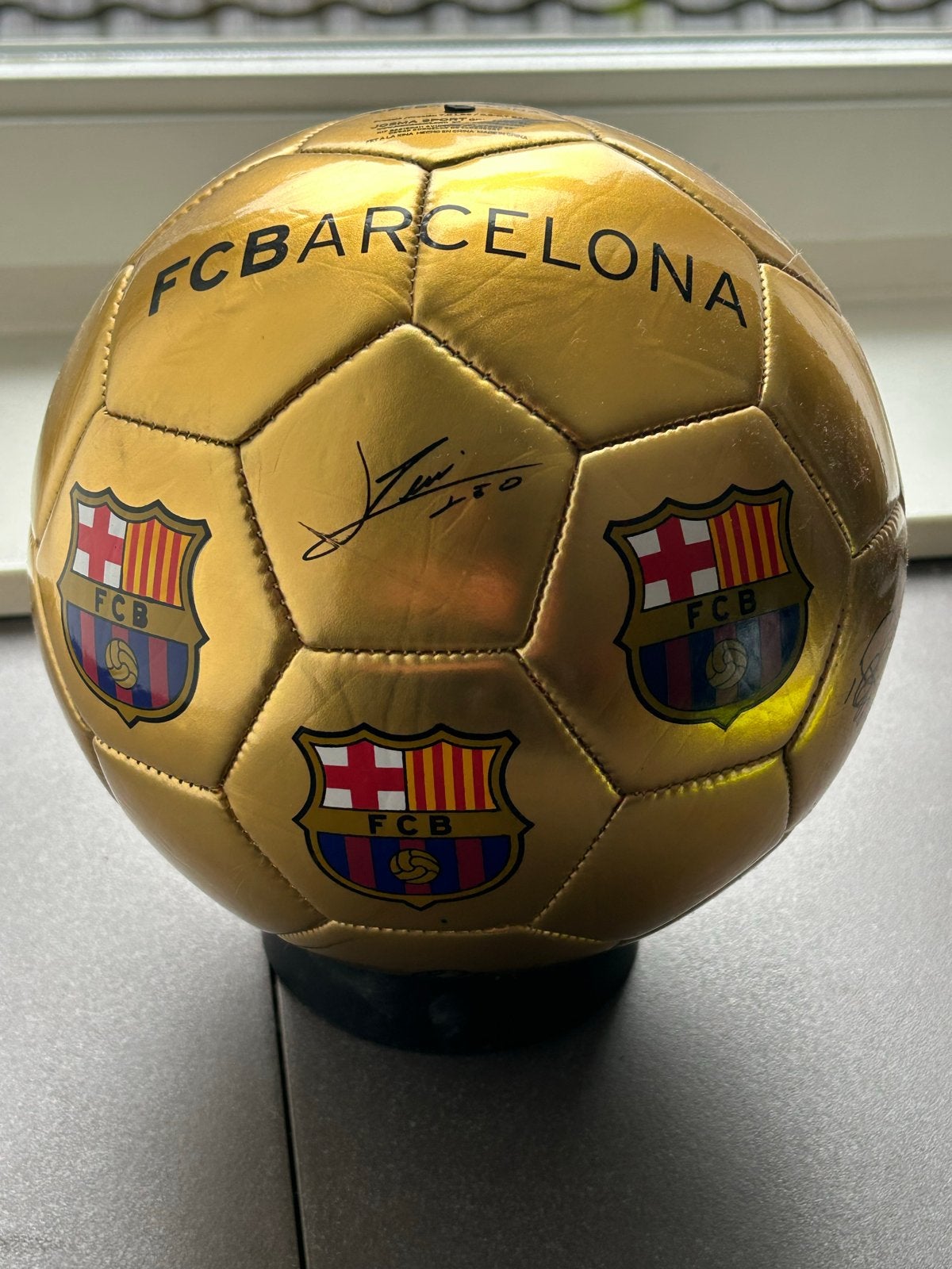 FC Barcelona Voetballen Collectie - 6 Stuks, Ophalen of Verzenden, Zo goed als nieuw, Bal