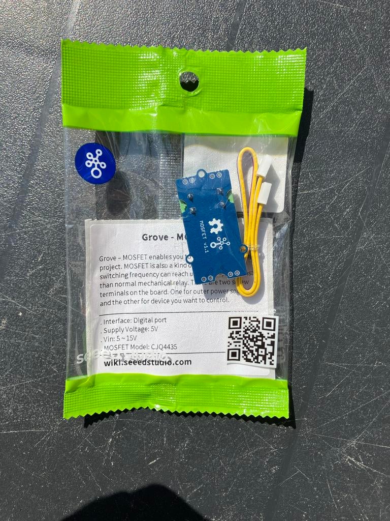 Grove - MOSFET module voor Arduino/Raspberry Pi projecten, Ophalen of Verzenden, Zo goed als nieuw