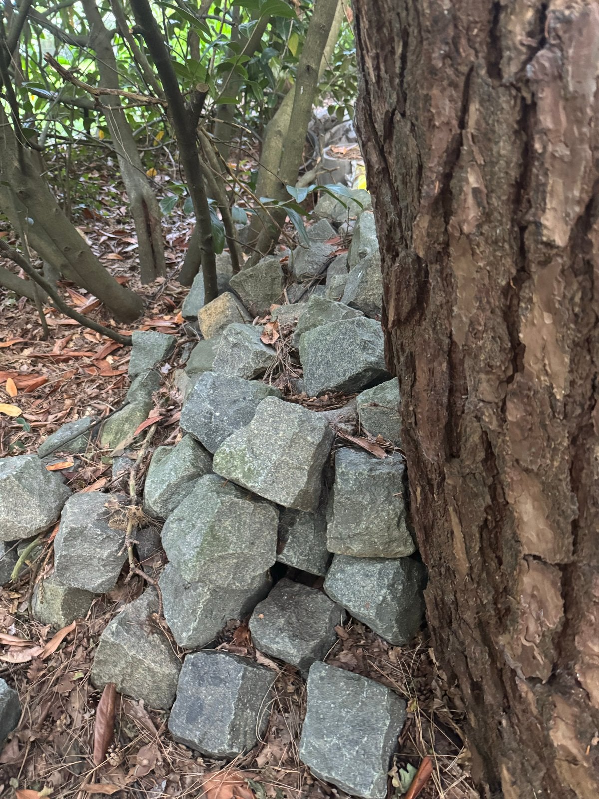 Gratis keien voor tuin of bestrating, Tuin en Terras, Grind, Keien en Split, Ophalen, Gebruikt, Grijs, Kei