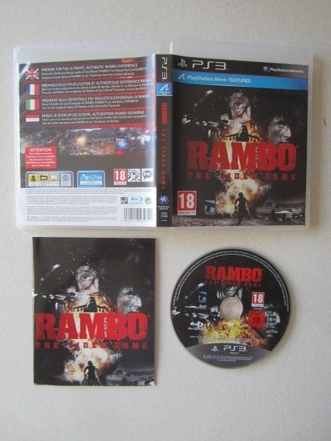 PS3 * Rambo * Playstation 3, Spelcomputers en Games, Avontuur en Actie, Vanaf 18 jaar, 1 speler, Nieuw