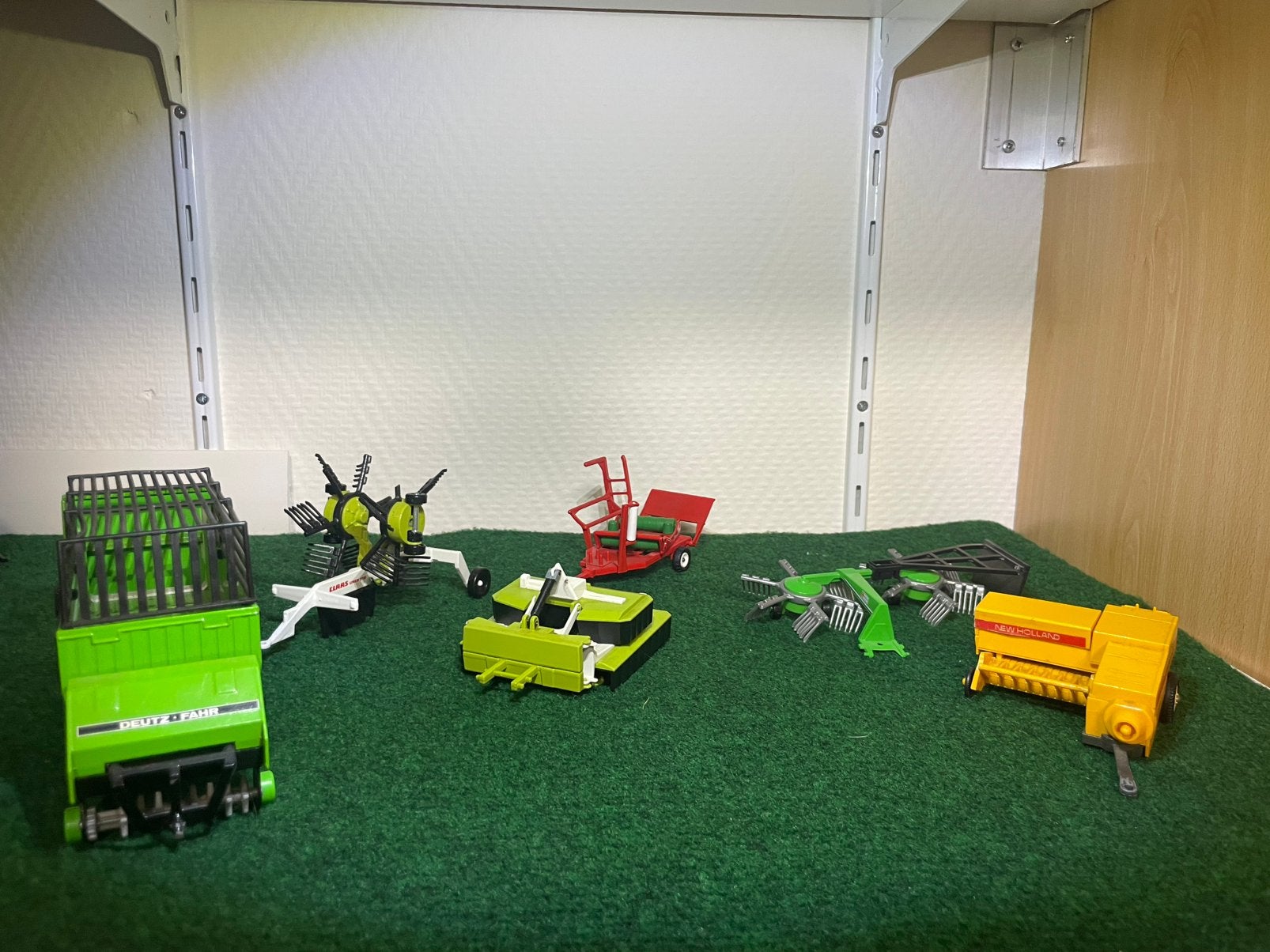 Siku gras/maai set, Ophalen of Verzenden, Gebruikt, Tractor of Landbouw, SIKU
