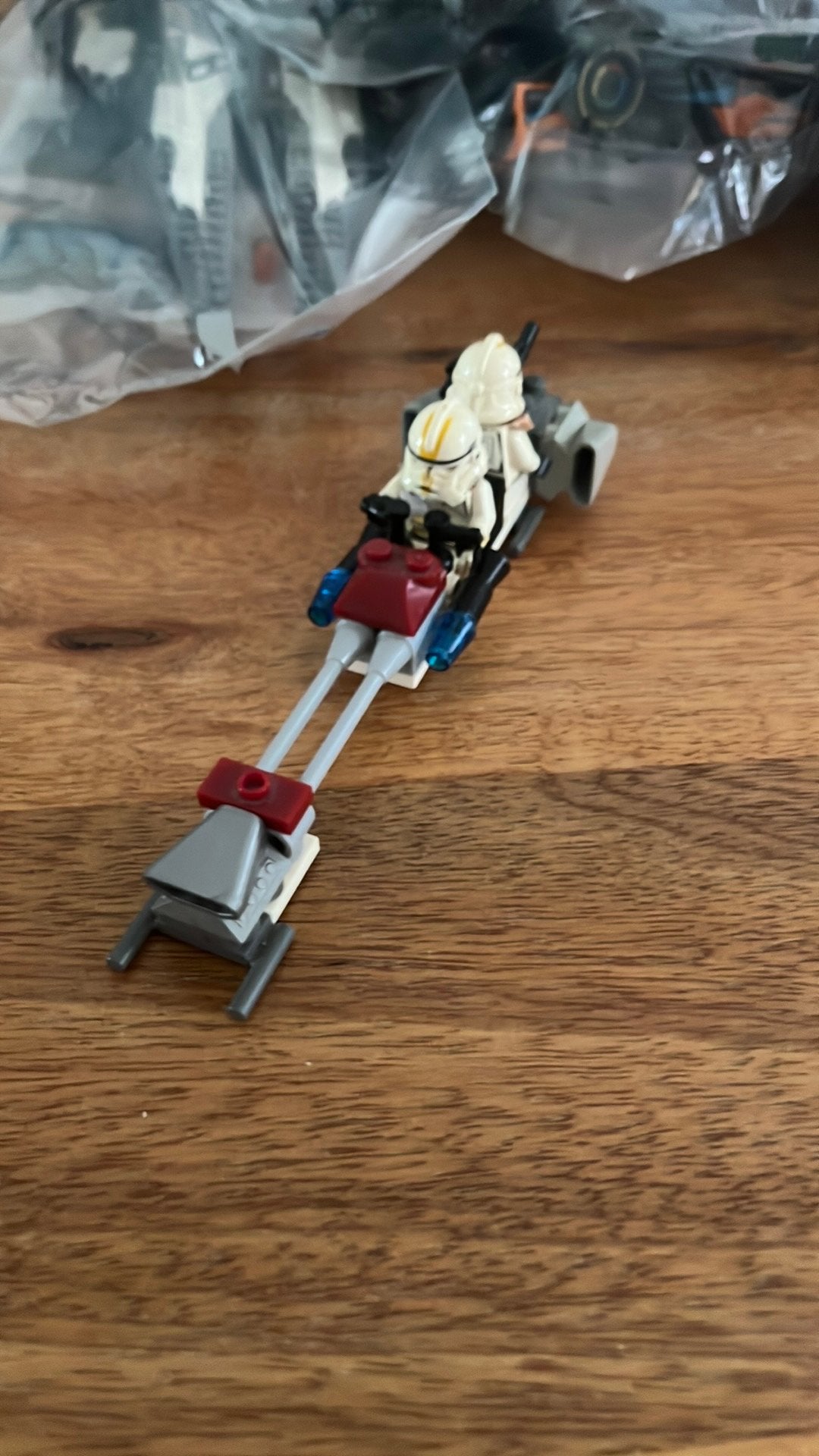 Lego 237 clone trooper speeder, Ophalen, Zo goed als nieuw, Actiefiguurtje