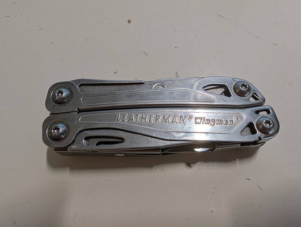 Leatherman wingman multitool, Caravans en Kamperen, Kampeergereedschap, Ophalen of Verzenden, Gebruikt