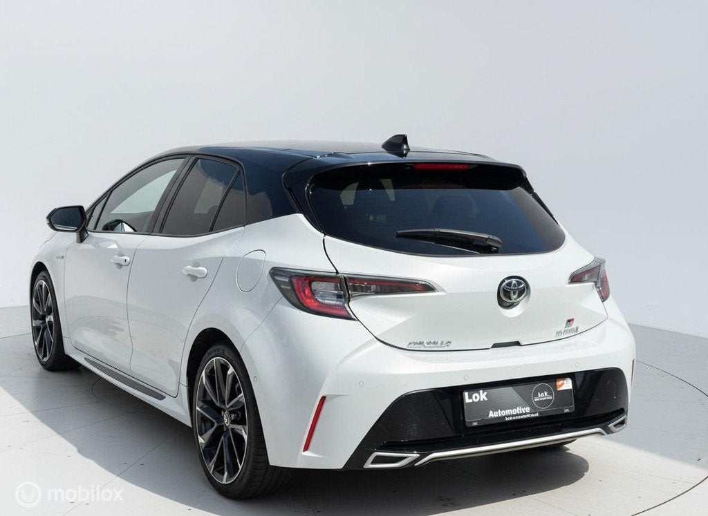 Toyota Corolla 2.0 Hybrid GR-Sport Plus PANO|HUD|JBL|CAMERA|, Auto's, Gebruikt, Zwart, 4 cilinders, Wit