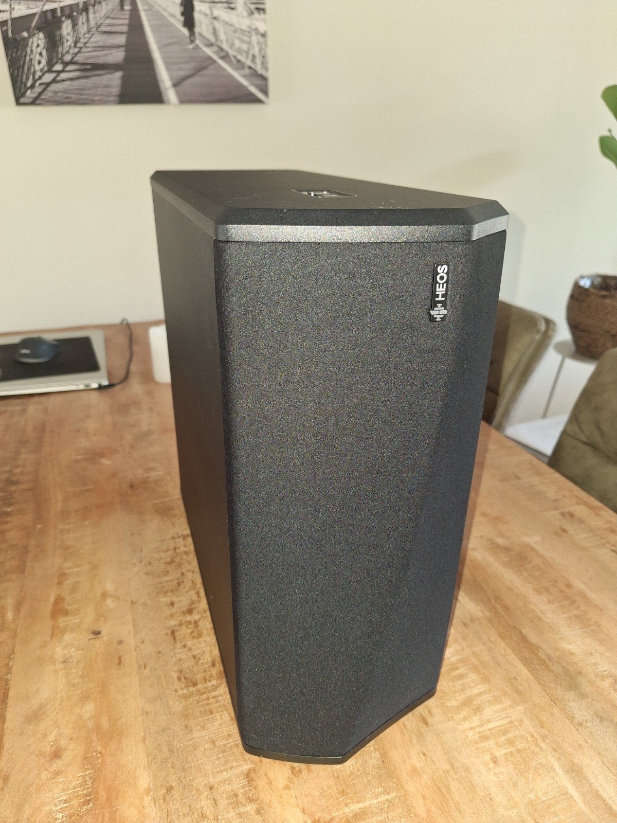Heos/Denon DSW1H Subwoofer, Ophalen of Verzenden, Zo goed als nieuw, Subwoofer, Overige merken