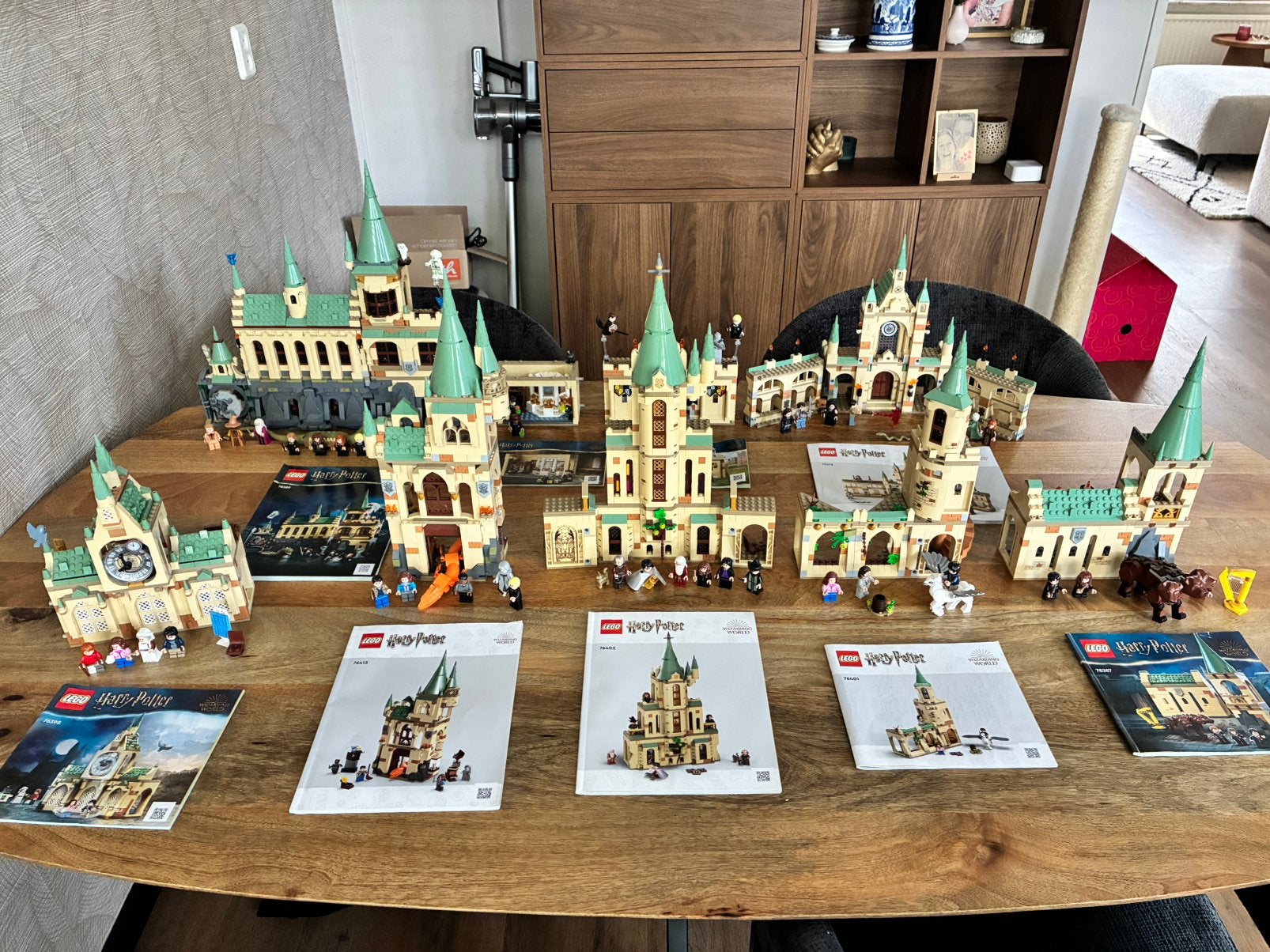 Grote Lego Harry Potter collectie 9 Modulaire sets!, Ophalen of Verzenden, Zo goed als nieuw