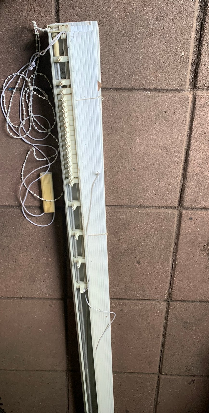 Gebruikte lamellen, Huis en Inrichting, Ophalen, Gebruikt, Wit, 150 tot 200 cm