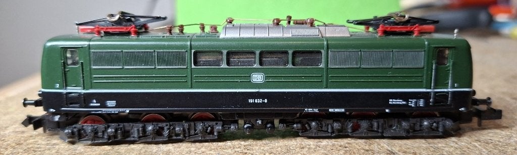 Fleischmann BR151 digitaal (lees verder!!), Hobby en Vrije tijd, Modeltreinen | N-Spoor, Gebruikt, Verzenden, Fleischmann, Gelijkstroom