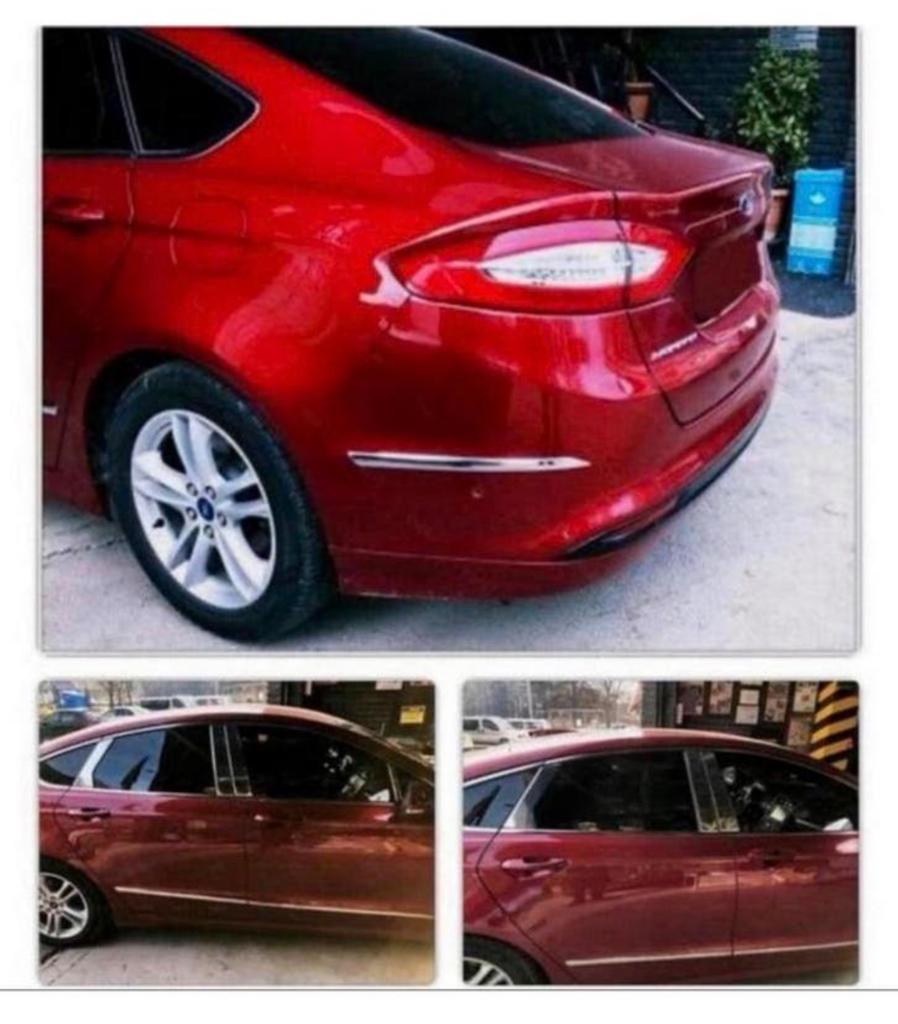 Ford Mondeo MK5 Sedan 2015+ Chrome sierstrips strips chroom, Ophalen of Verzenden, H, H, H