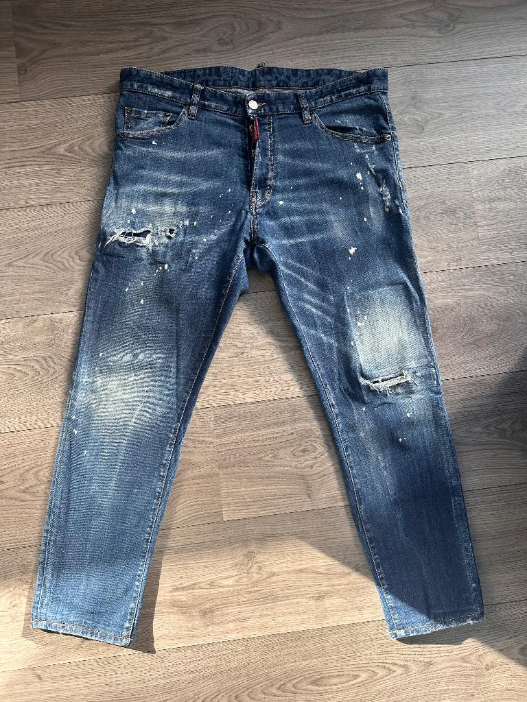 Mooie dsquared heren jeans, Kleding | Heren, Dsquared2, Blauw, Overige jeansmaten, Ophalen of Verzenden