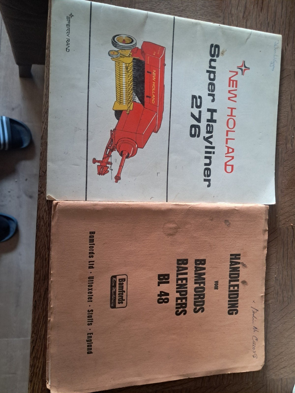 instructie boeken van balenpers, Ophalen of Verzenden
