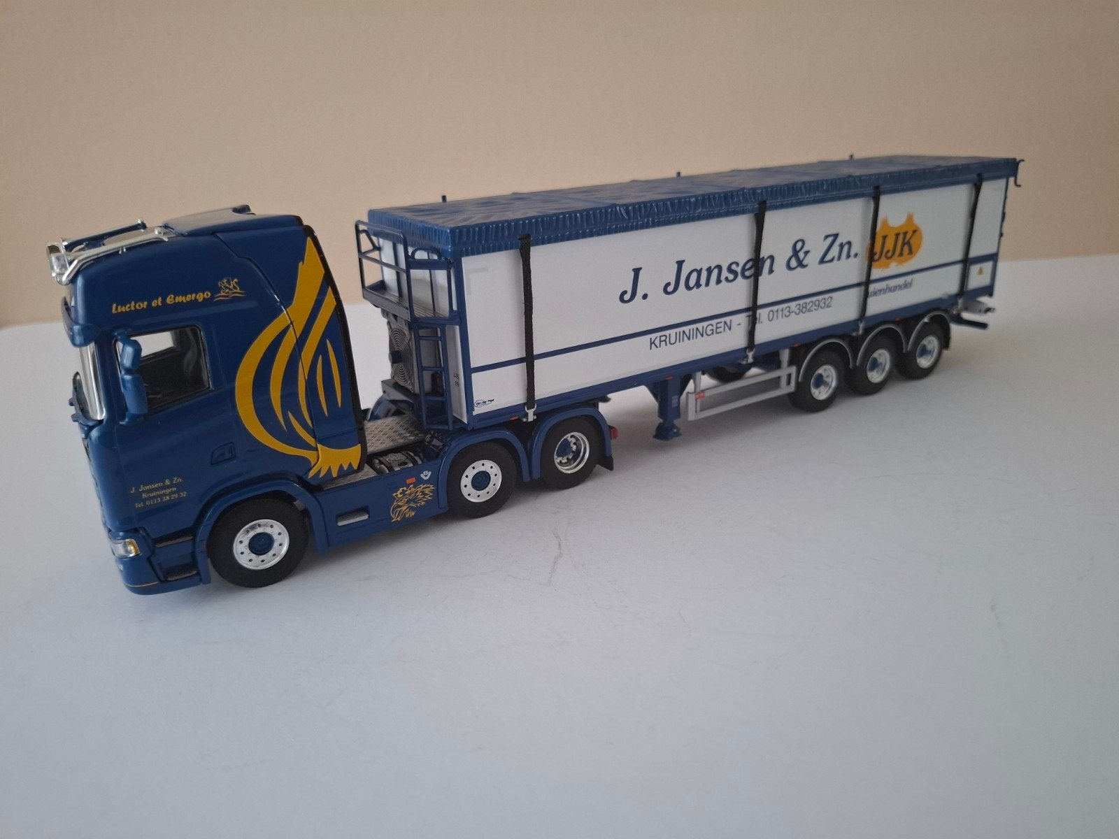 Scania R waking Floor van J.Jansen &Zn uit Kruiningen van WS, Ophalen of Verzenden, Nieuw, Bus of Vrachtwagen, Wsi