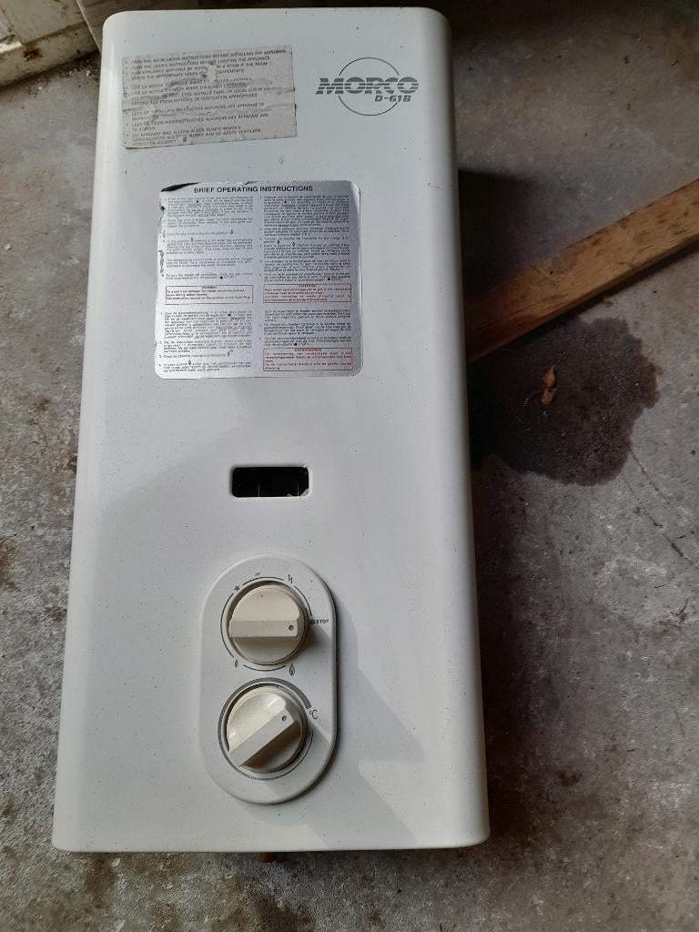 propaan geiser, Ophalen, Gebruikt, Minder dan 20 liter, Propaan of Butaan