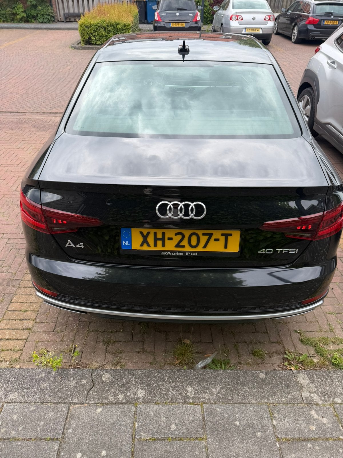 Audi A4 2.0 Tfsi Mhev 190pk S Tronic 2019 Zwart, Auto's, Audi, 1984 cc, A4, Zwart, 75 €/maand