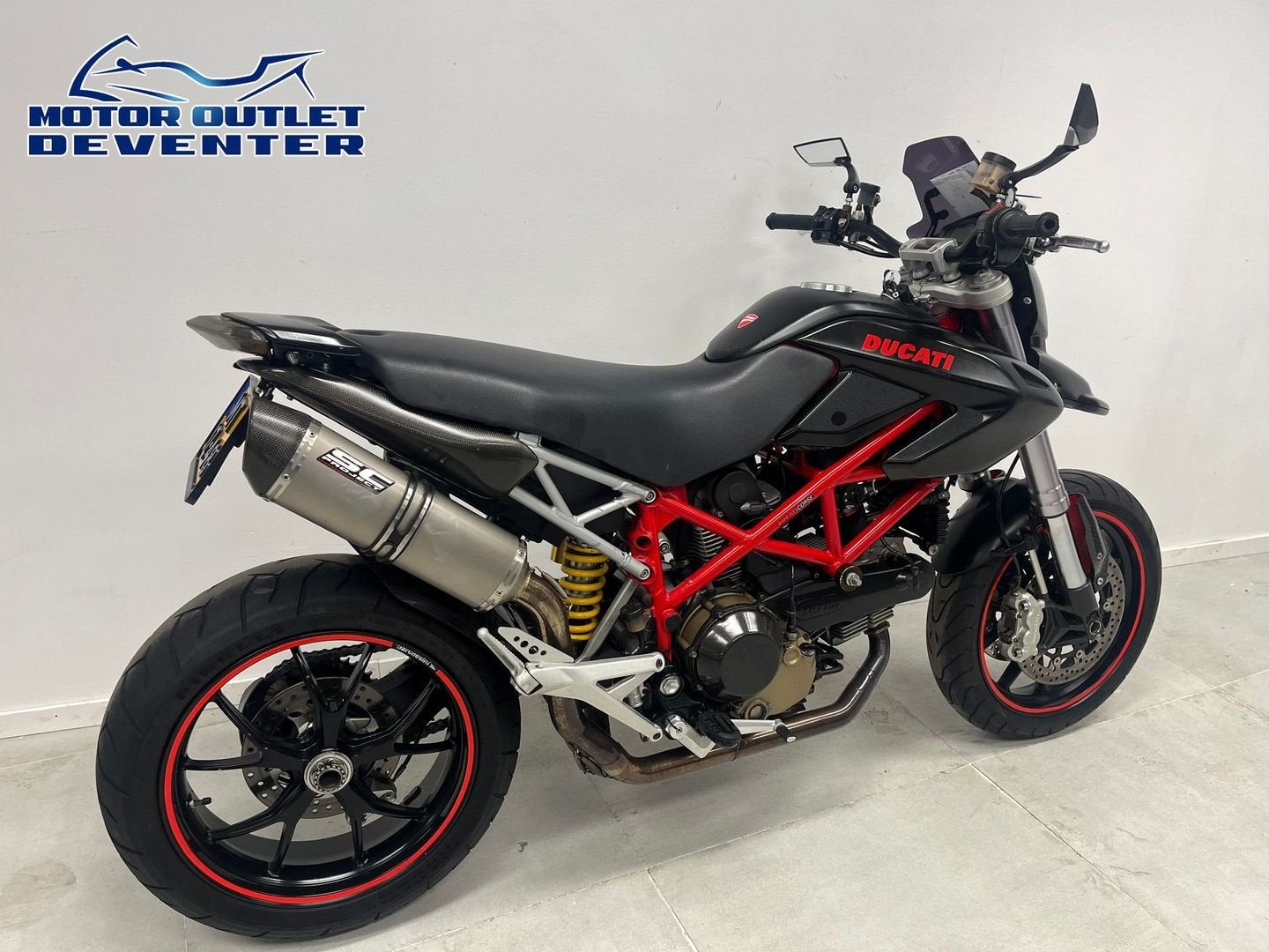 Supermooie DUCATI HYPERMOTARD 1100 (bj 2008), Motoren, DUCATI, Bedrijf, Onbekend, Onbekend