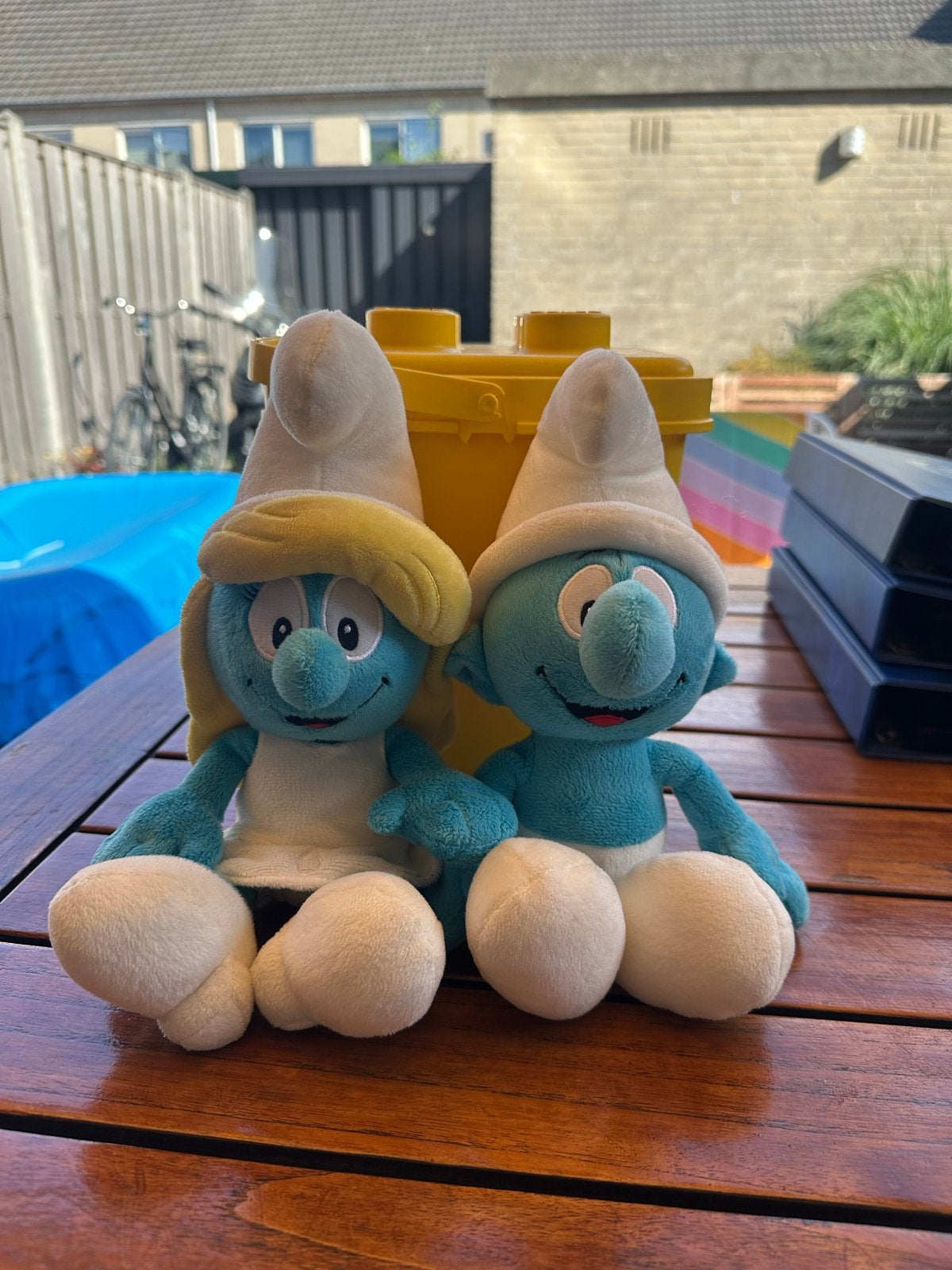 Smurfin en Smurf knuffels - Zo goed als nieuw, Ophalen, Zo goed als nieuw, Verschillende Smurfen, Poppetje, Figuurtje of Knuffel