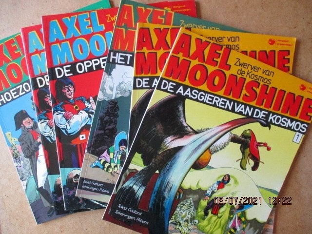 adv4975 axel moonshine 2, Boeken, Eén stripboek, Ophalen, Gelezen