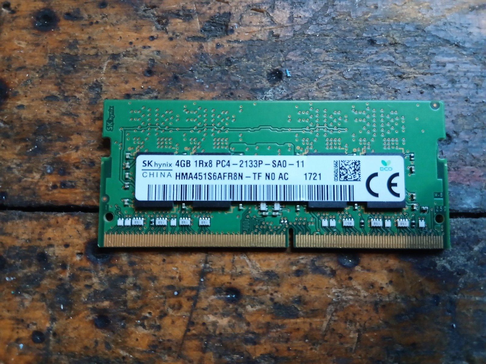 SK Hynix 4GB DDR4 RAM Geheugen voor Laptop, Computers en Software, RAM geheugen, Gebruikt, DDR4, Onbekend, Ophalen of Verzenden