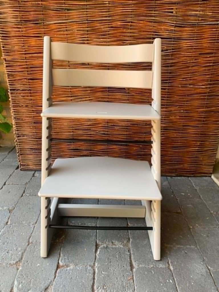 Stokke Tripp Trapp stoel, Kinderen en Baby's, Kinderstoelen, Verzenden, Zo goed als nieuw, Meegroeistoel, Aanschuifbaar