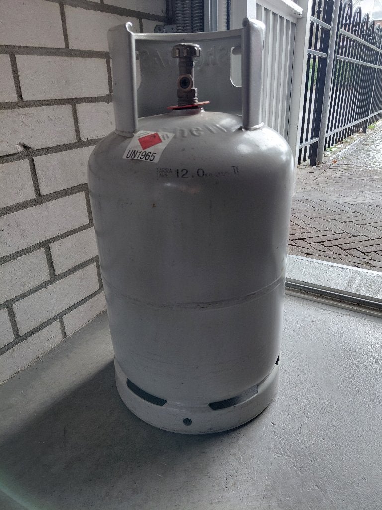 gasfles Shell 10,5 kg, Caravans en Kamperen, Ophalen, Gebruikt