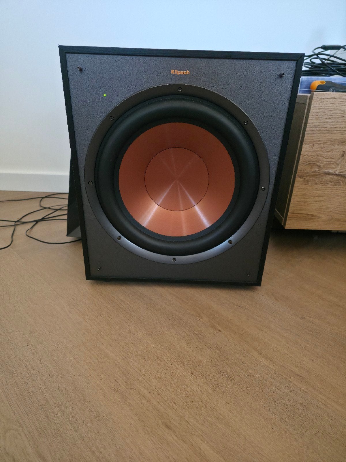 Klipsch 120sw, Subwoofer, Ophalen of Verzenden, Zo goed als nieuw, Geschikt voor surround/home cinema