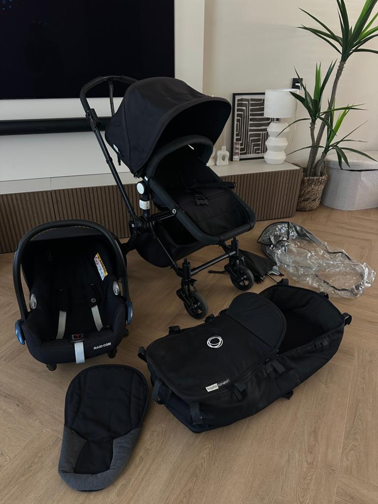 Bugaboo cameleon set compleet zwart, Ophalen, Gebruikt, Bugaboo